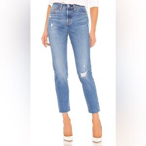 LEVI’S Wedgie Icon Fit Jeans in Jive Taps